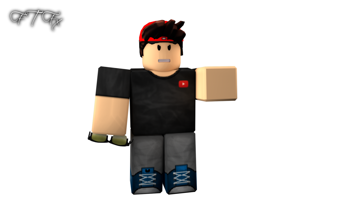 Roblox на белом фоне