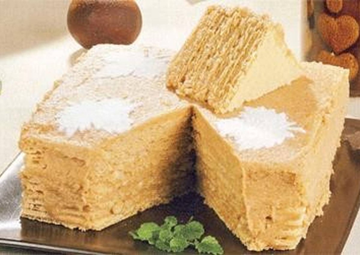 Торт с вертикальными коржами