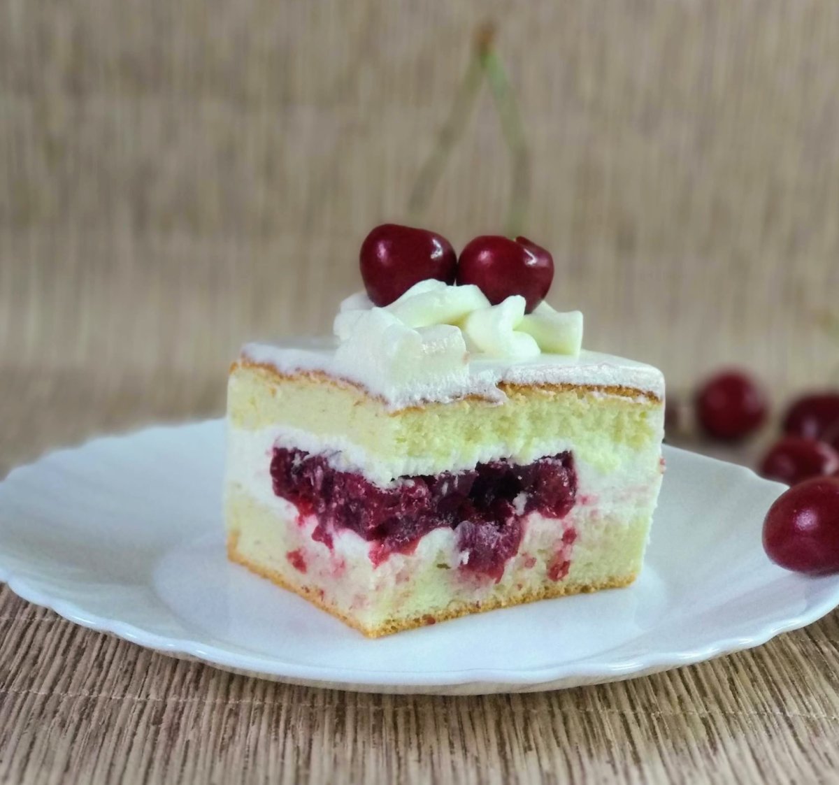 Торт "чёрный лес" (Black Forest Cake)