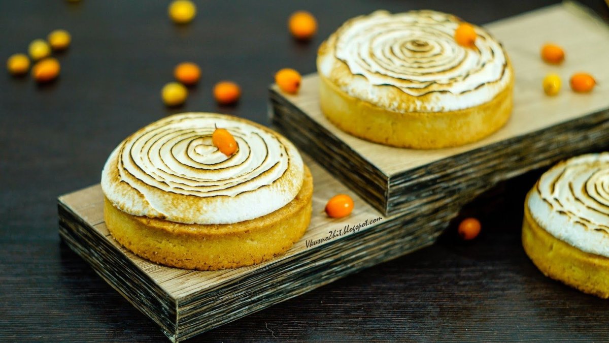 Торт с апельсиновой прослойкой