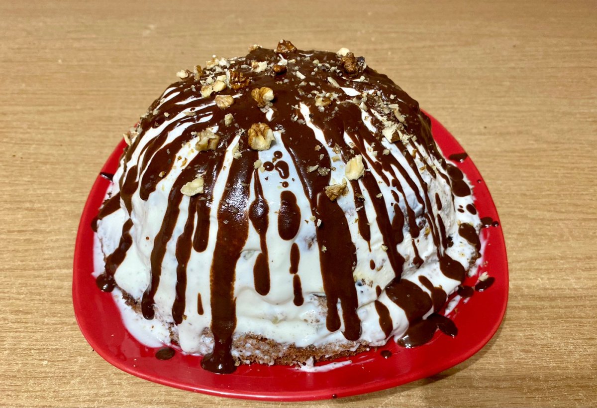 Торт Панчо без выпечки с ананасом