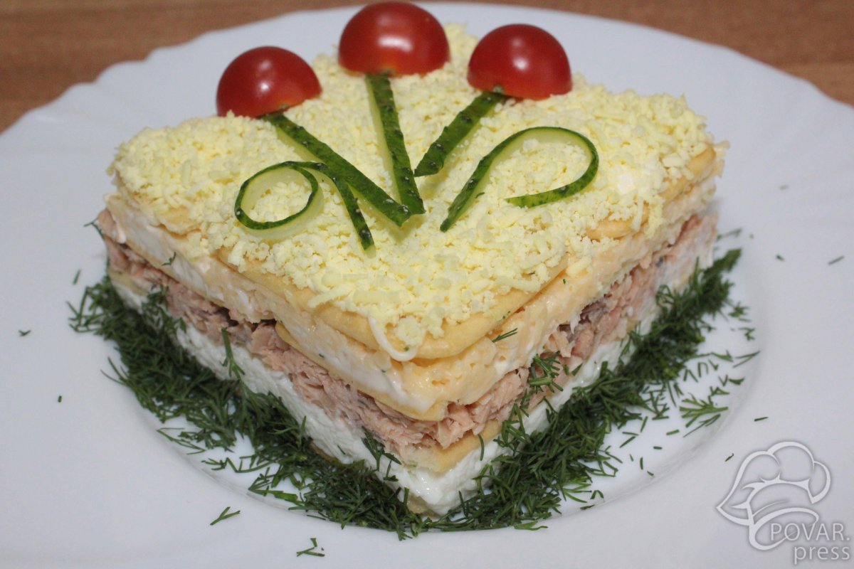 Коржи для Наполеона закусочного