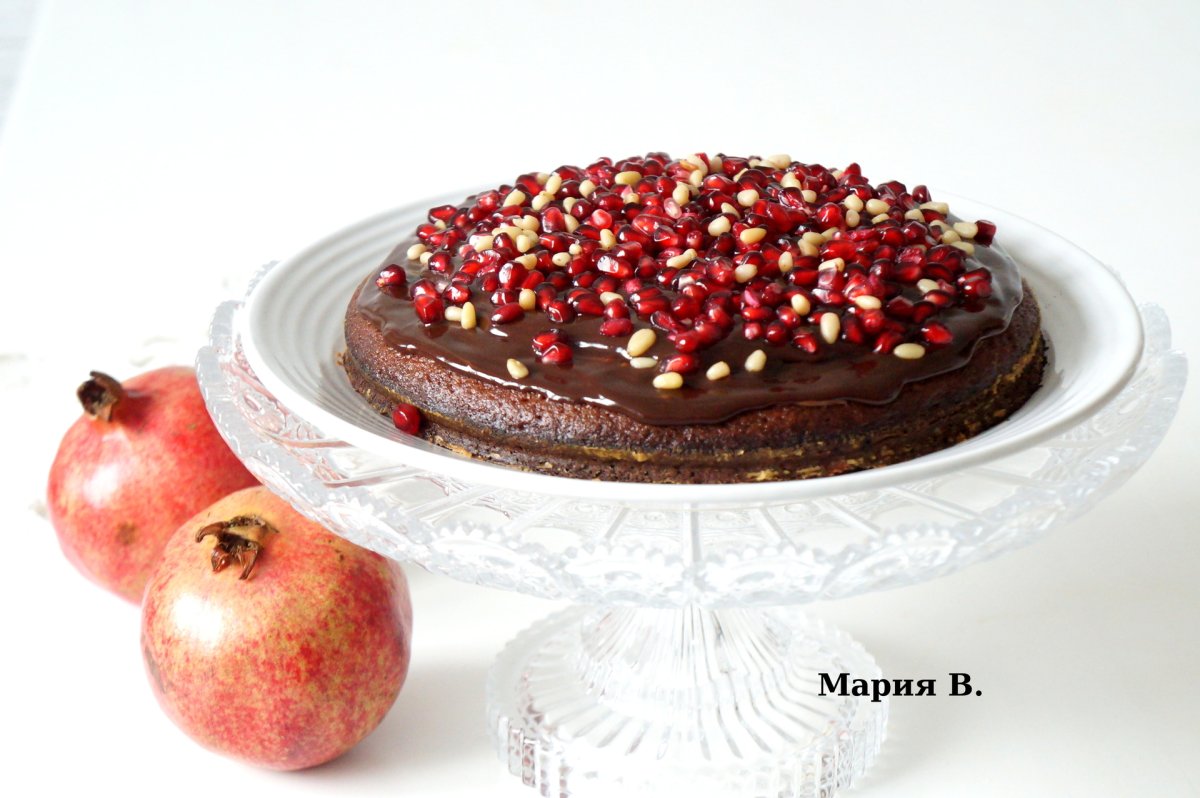 Гранатовый браслет салат с копченой курицей