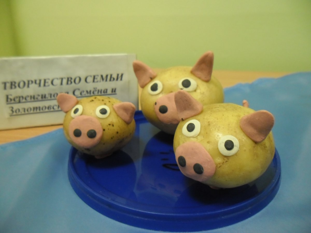 Поделки из овощей