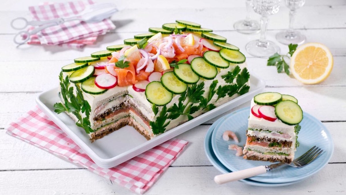 Закусочные торты