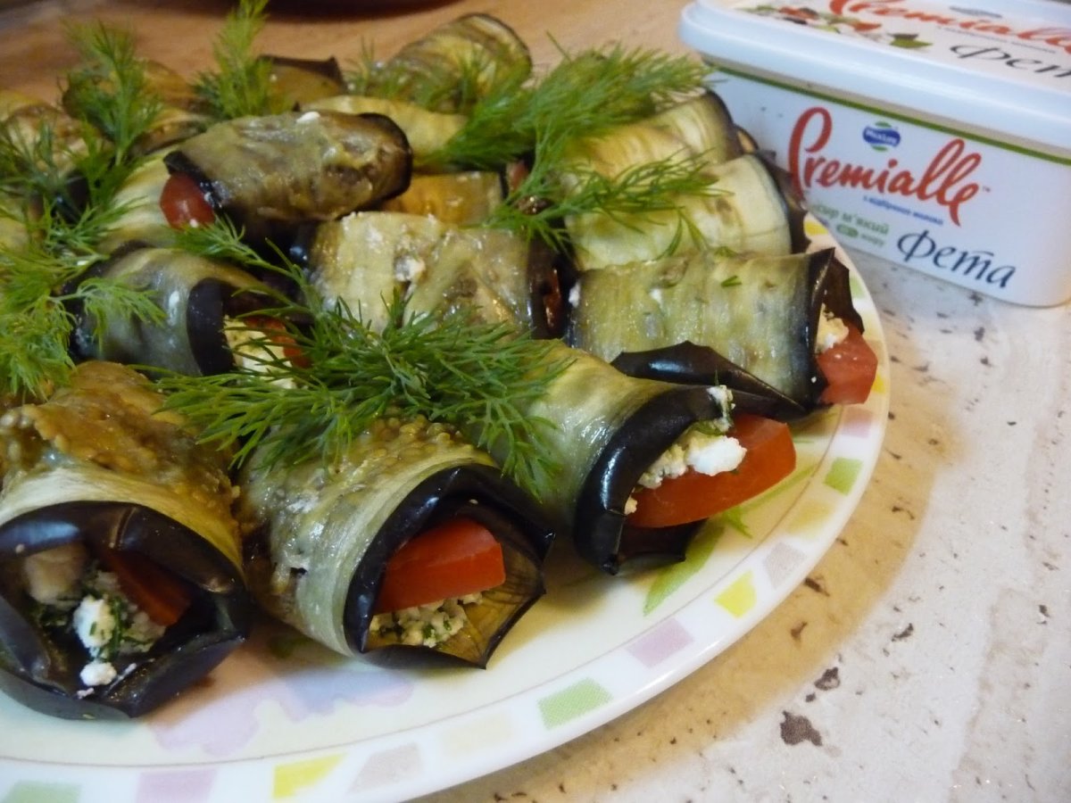 Баклажаны закуска на праздничный стол
