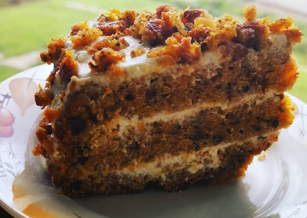 Морковный торт Мария белая