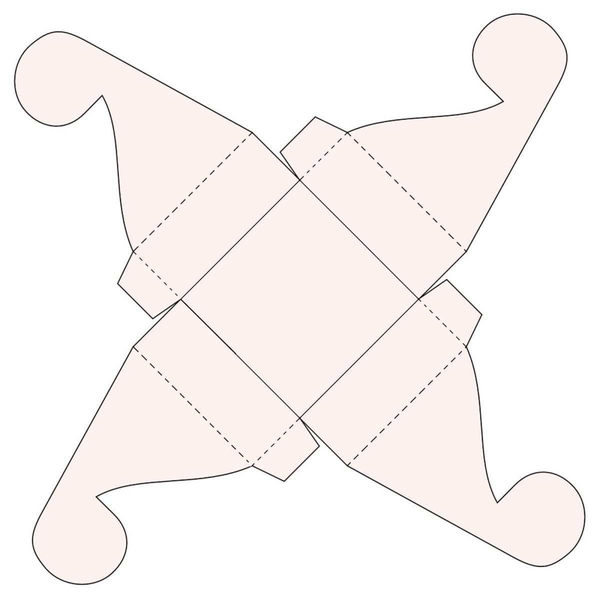 Шаблон коробочки