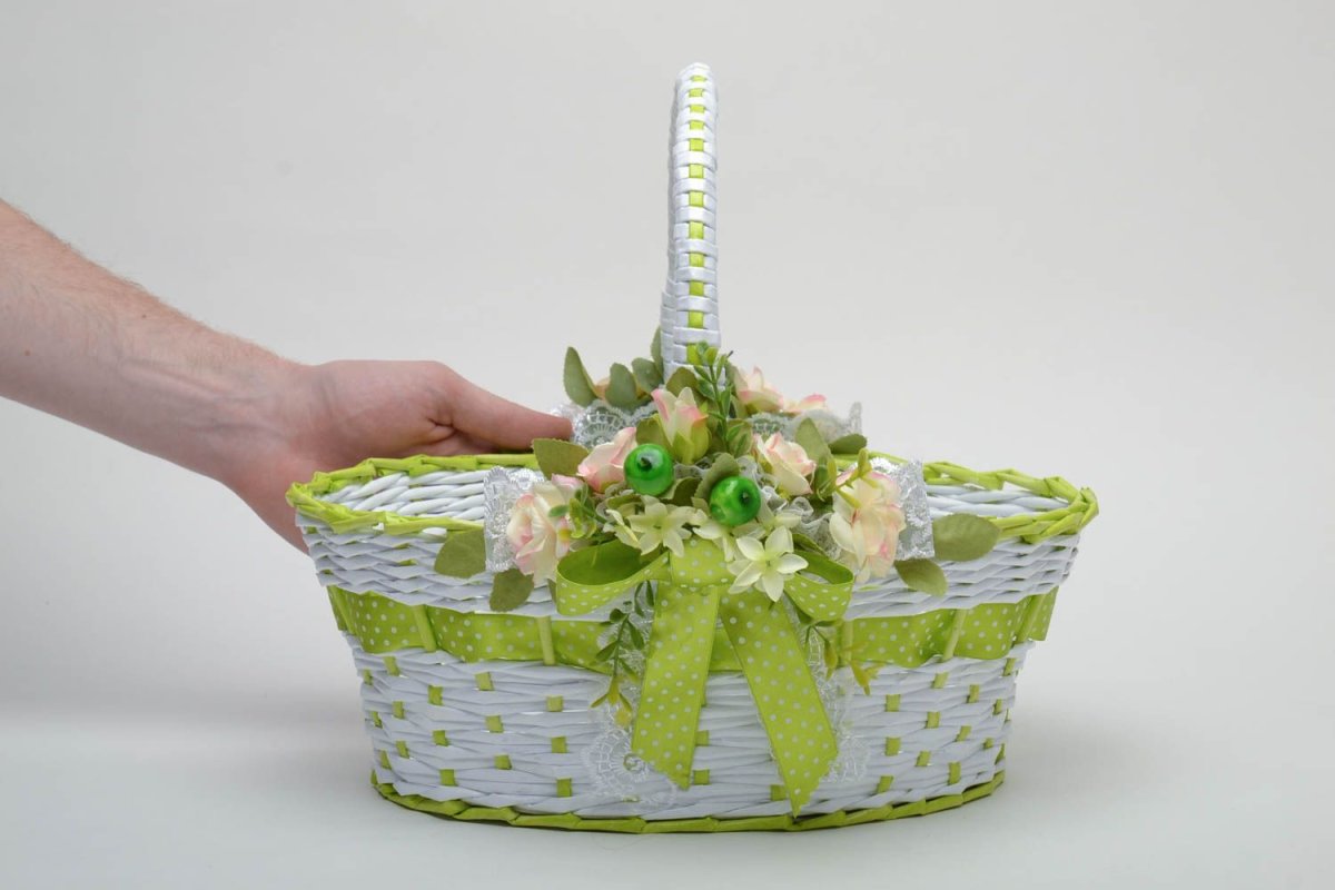 Корзина из фанеры