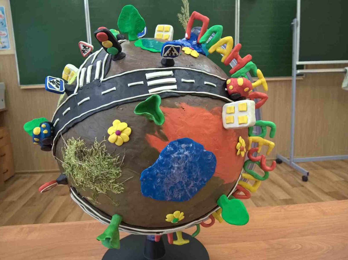 Модель земли своими руками