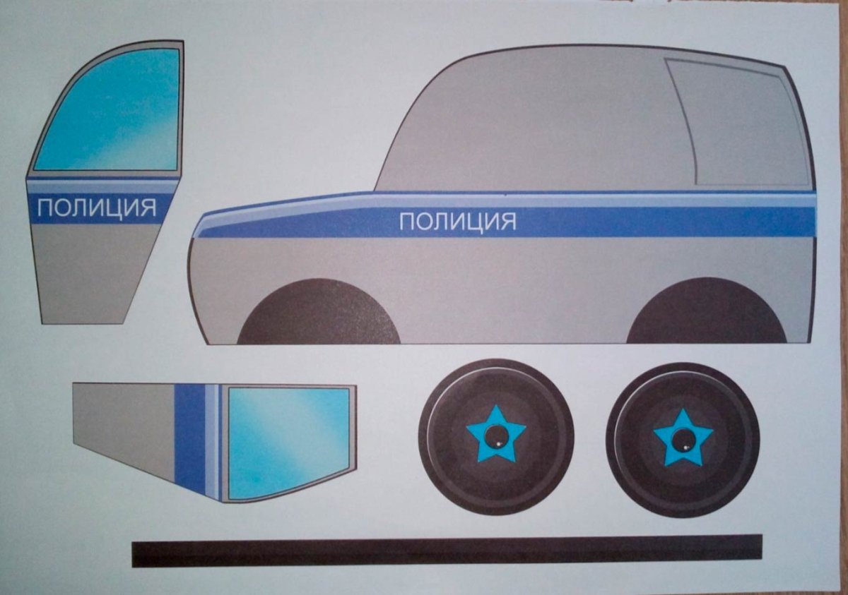 КАМАЗ из ПВХ пластика