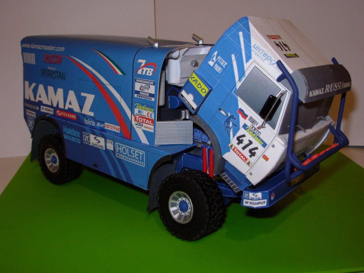 Фура КАМАЗ 1/43