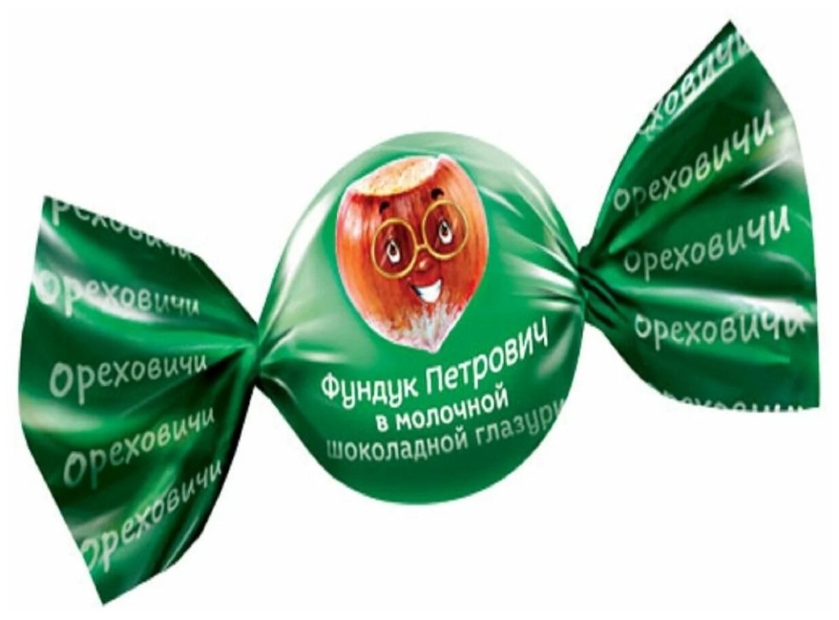 Ореховичи фундук Петрович в молочной шоколадной глазури