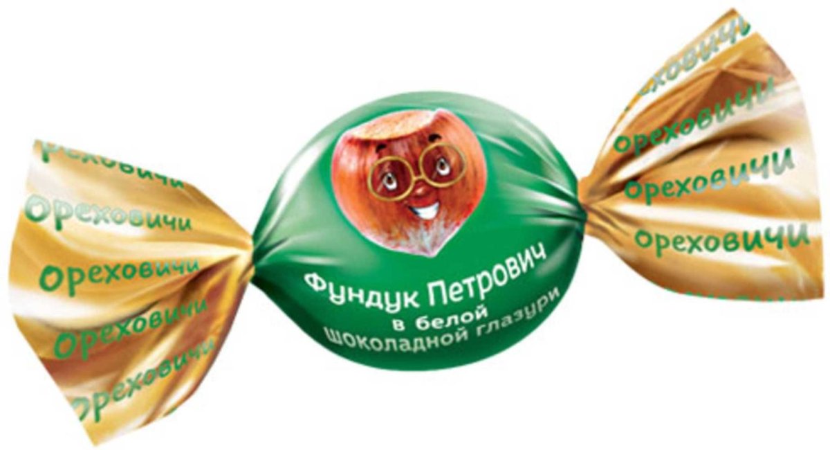 Ореховичи фундук Петрович в молочной шоколадной глазури