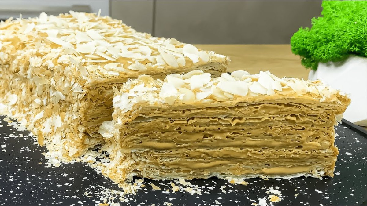 Слоеные коржи для Наполеона