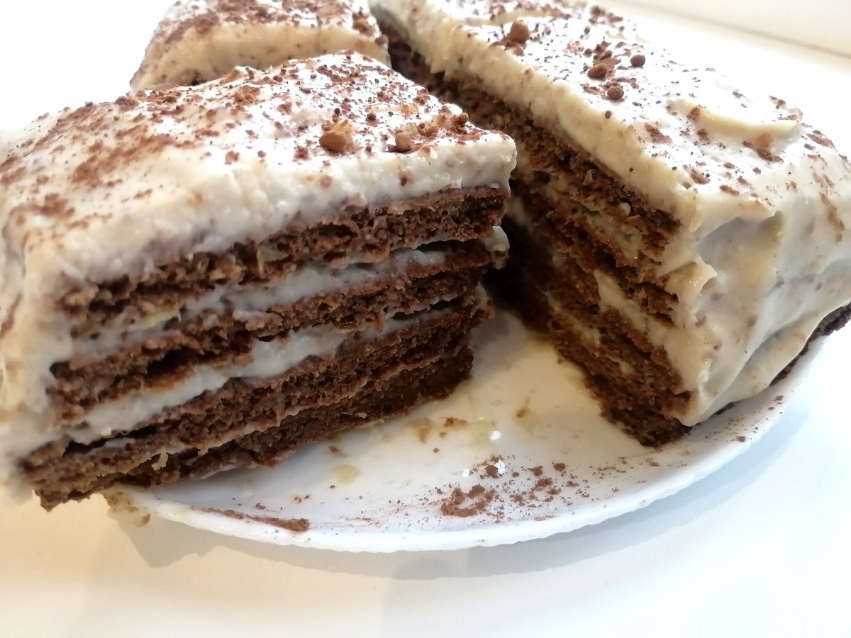 Торт без муки и сахара