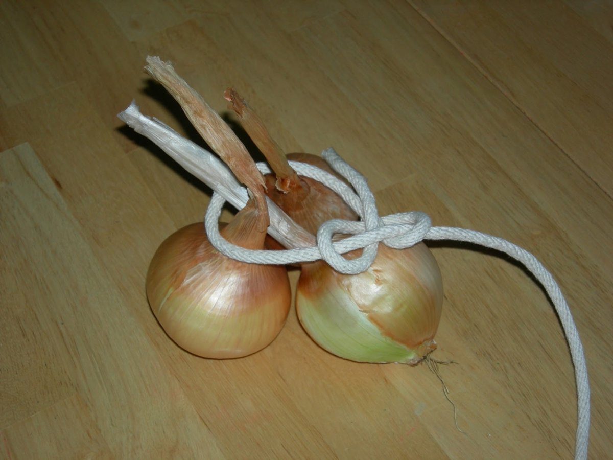 Кукла из луковицы