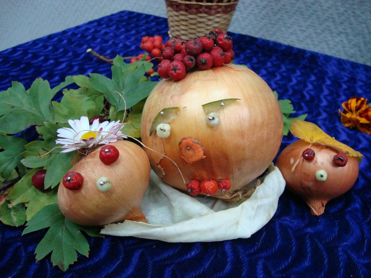Поделка дары осени