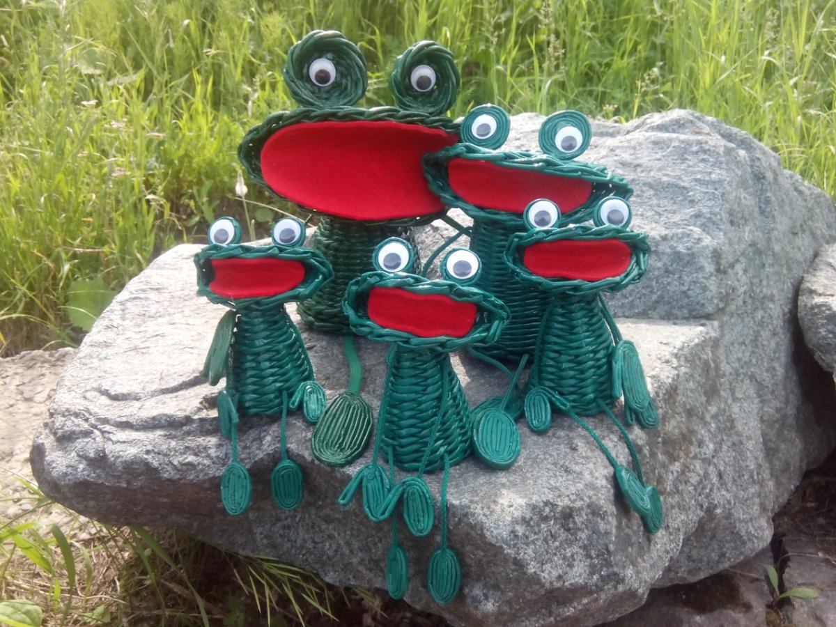 Лягушка из бутылки