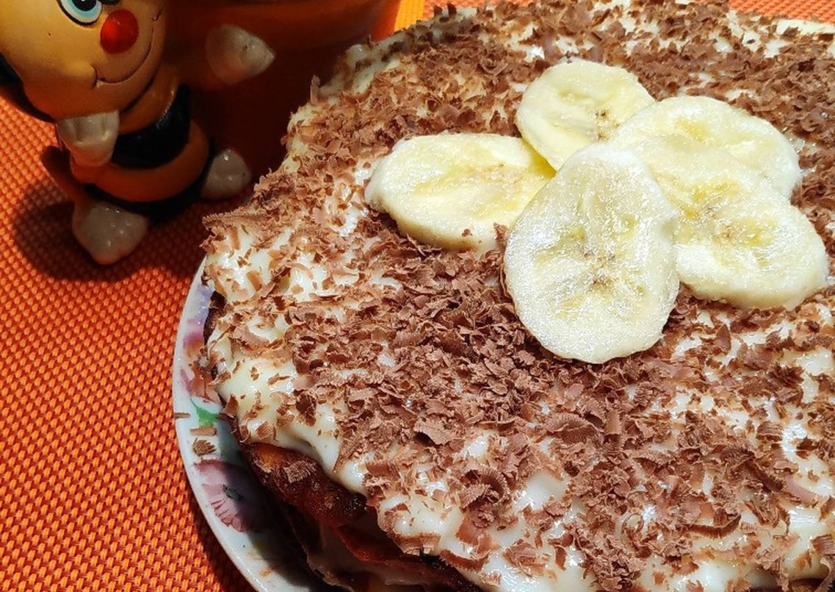 Торт банановый каприз