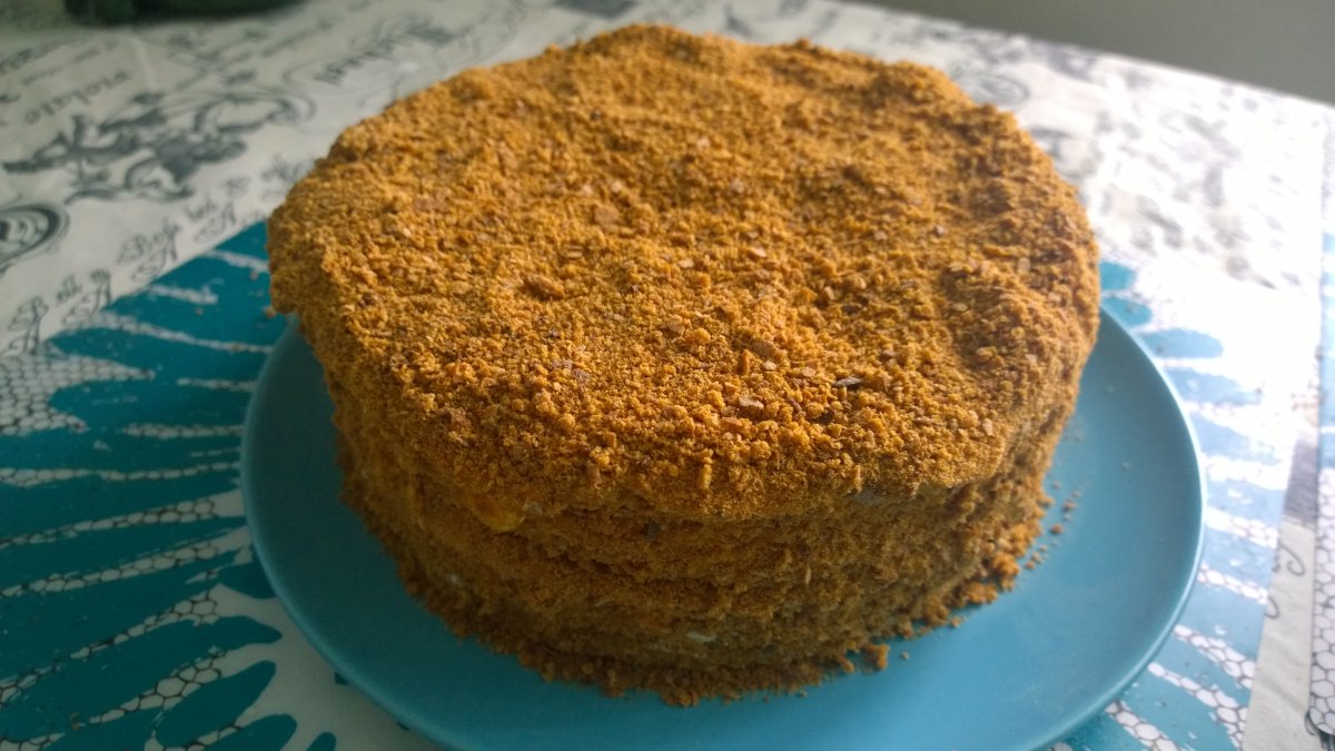 Медовик кусок