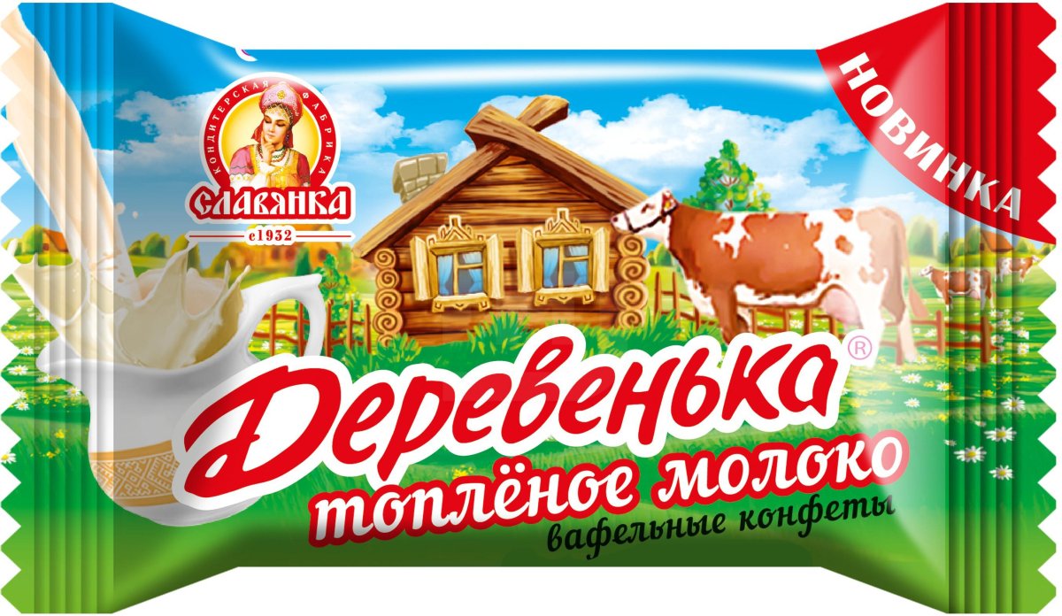 Славянка конфеты белый шоколад