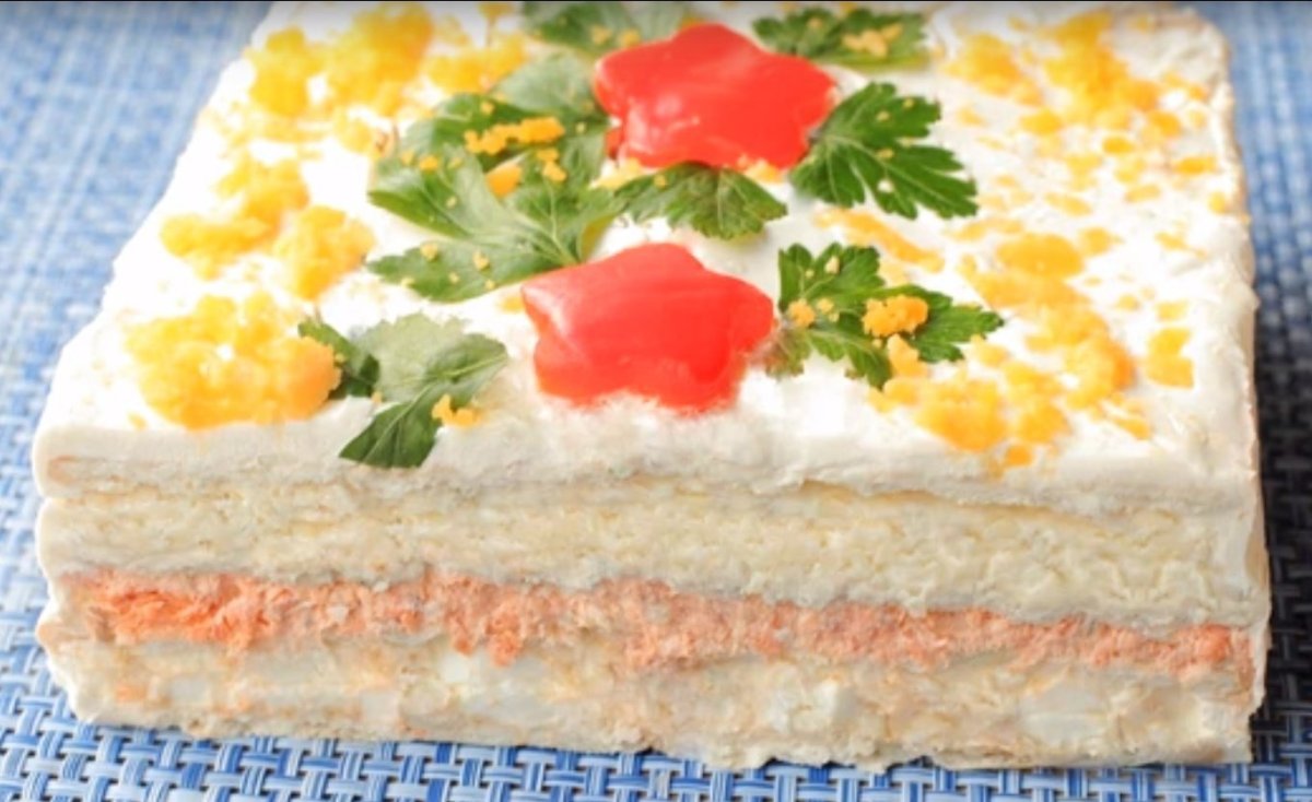 Закусочный торт «Наполеон» snack Cake "