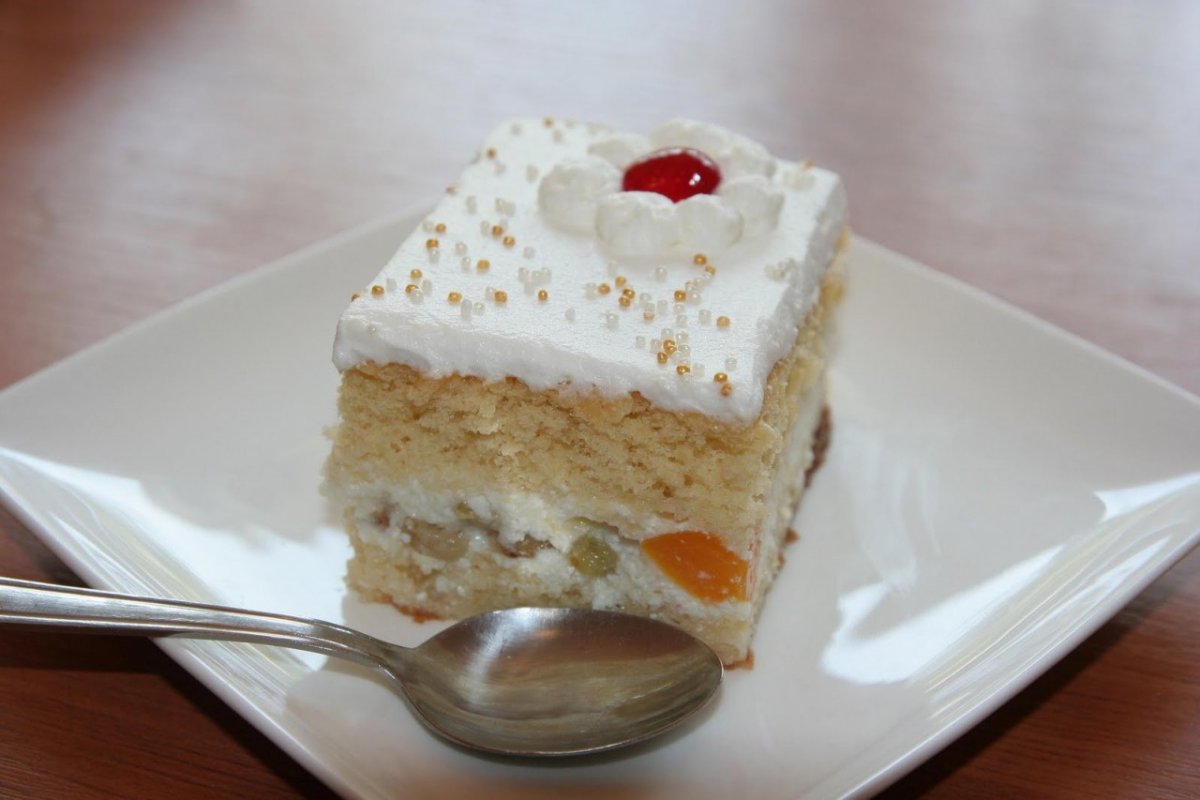 Клубничное суфле для торта