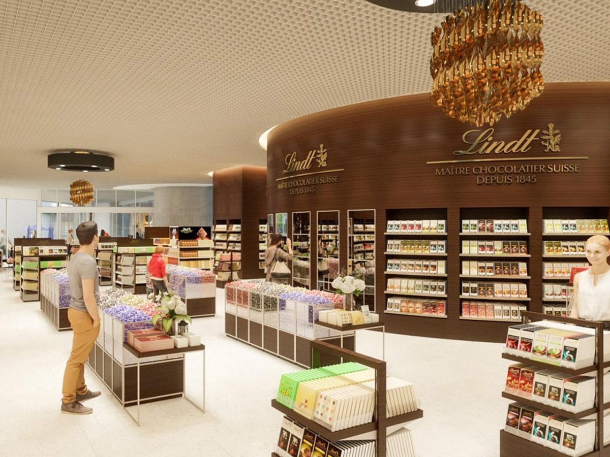 Шоколадная фабрика «Lindt» в Цюрихе