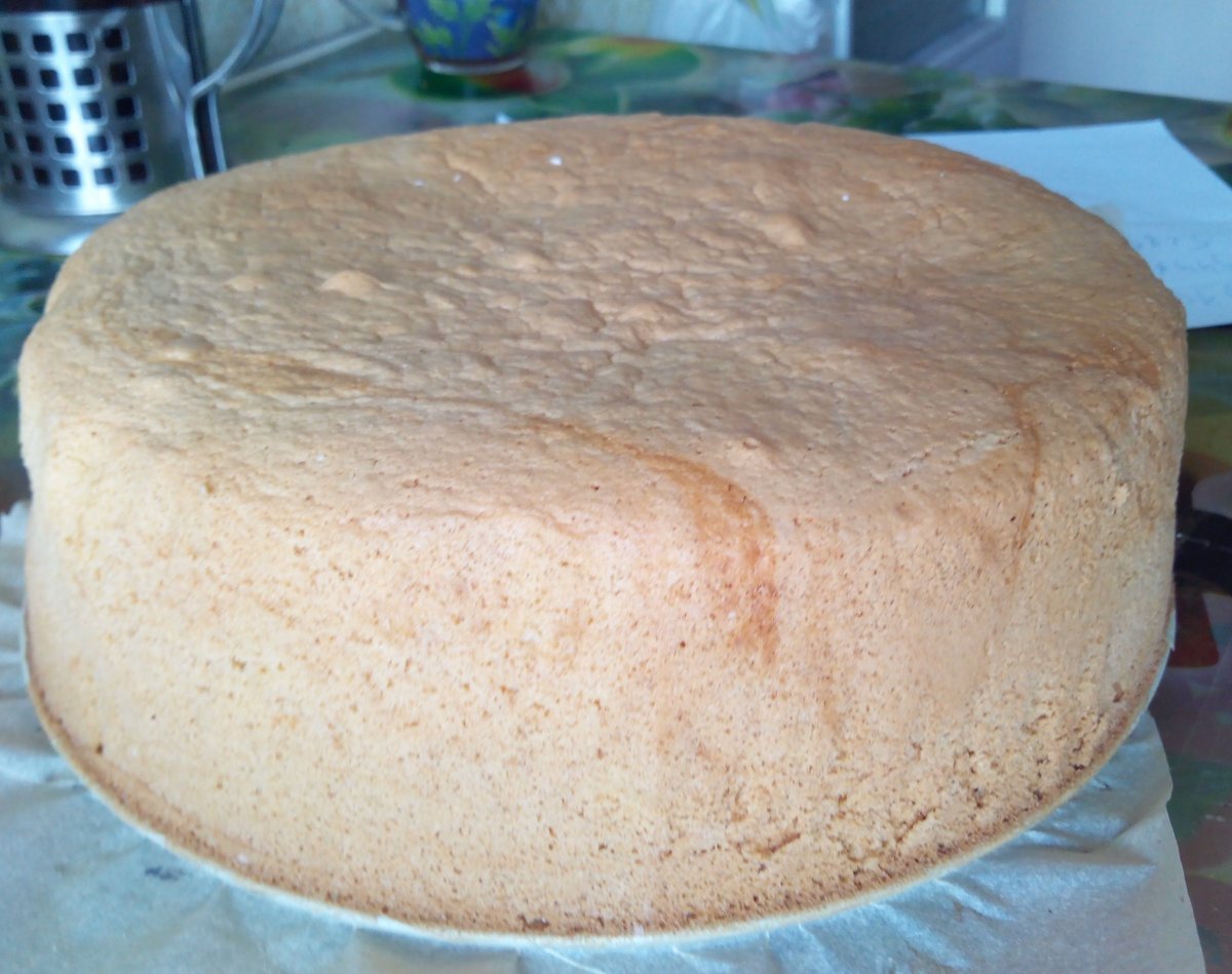 Коржи для торта с молоком