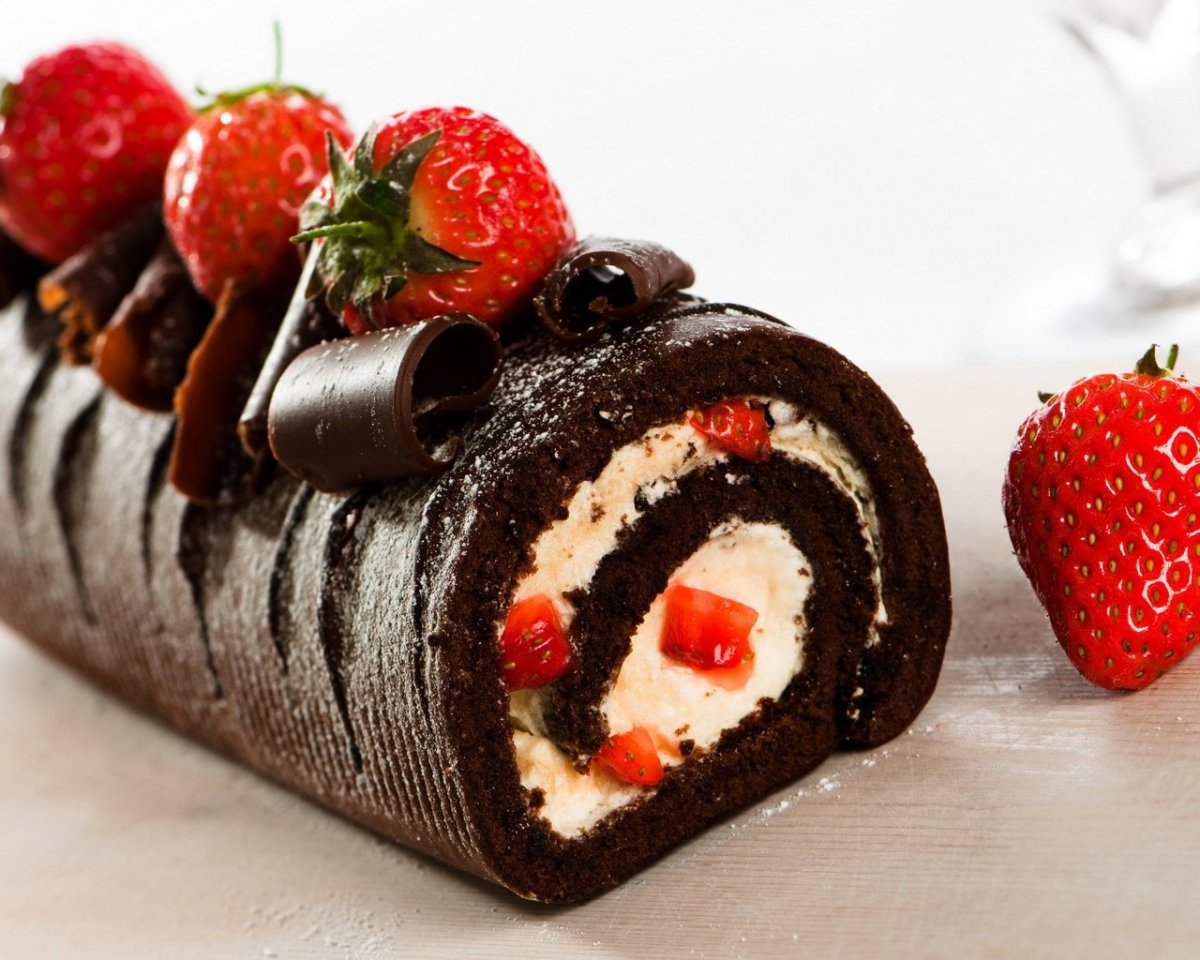 Рулет Swiss Roll шоколад