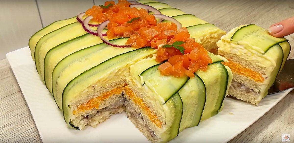 Пирожное Мимоза закусочное