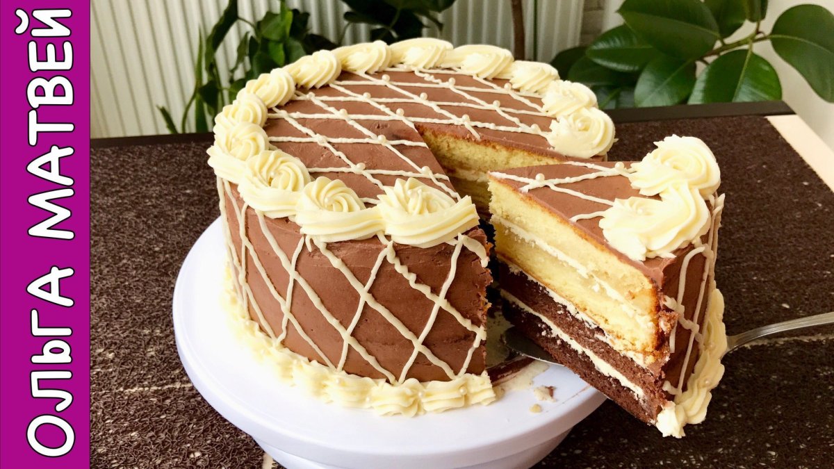 Золотой ключик торт домашний