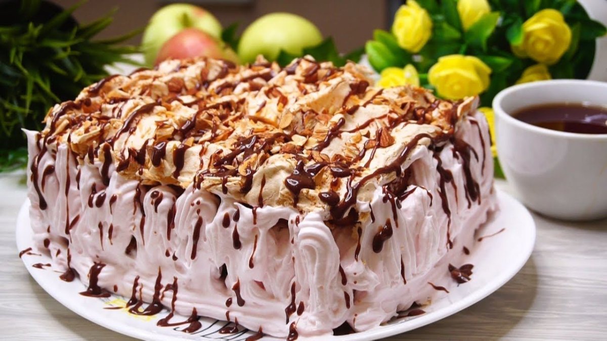 Verdens beste Kake норвежский торт