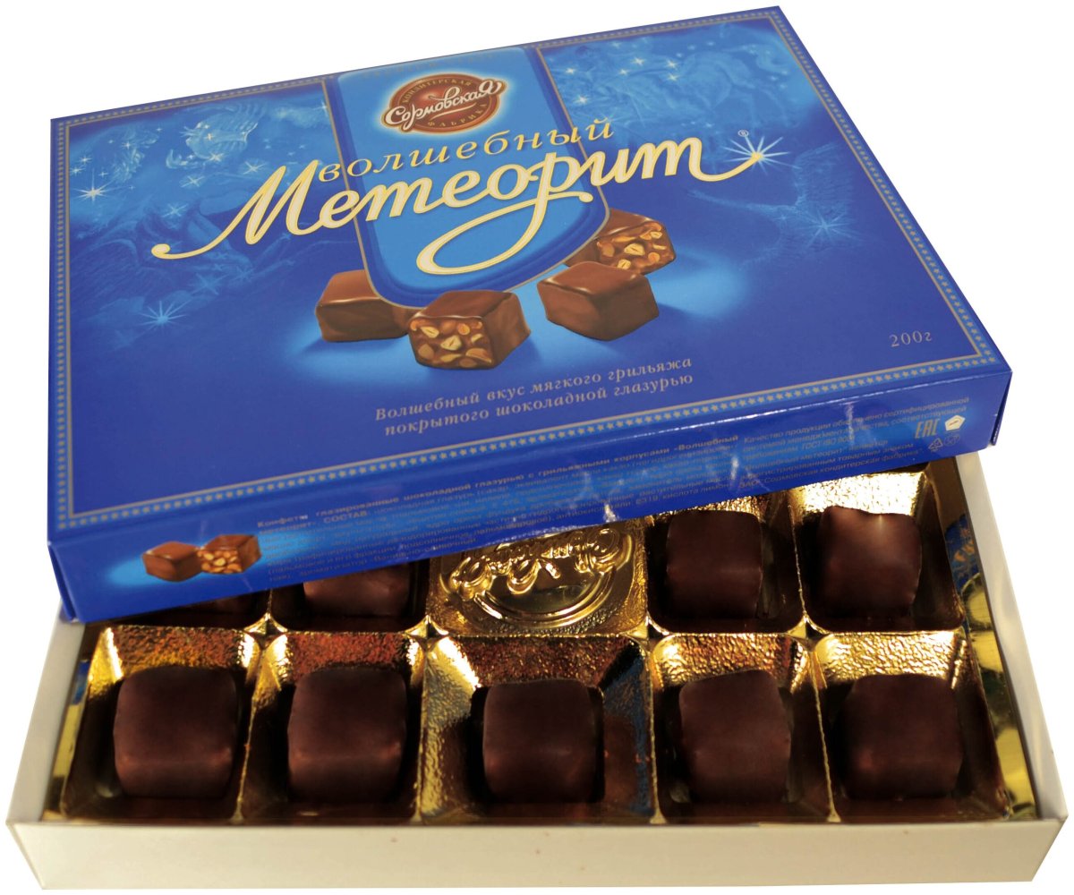 Самые продаваемые шоколадки
