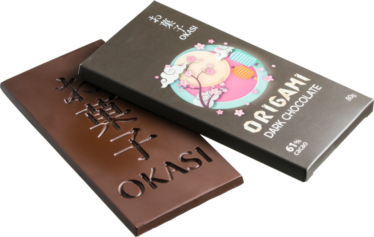 Шоколад Okasi Origami темный