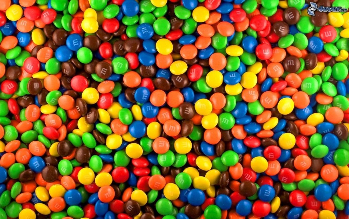 M&MS цвета