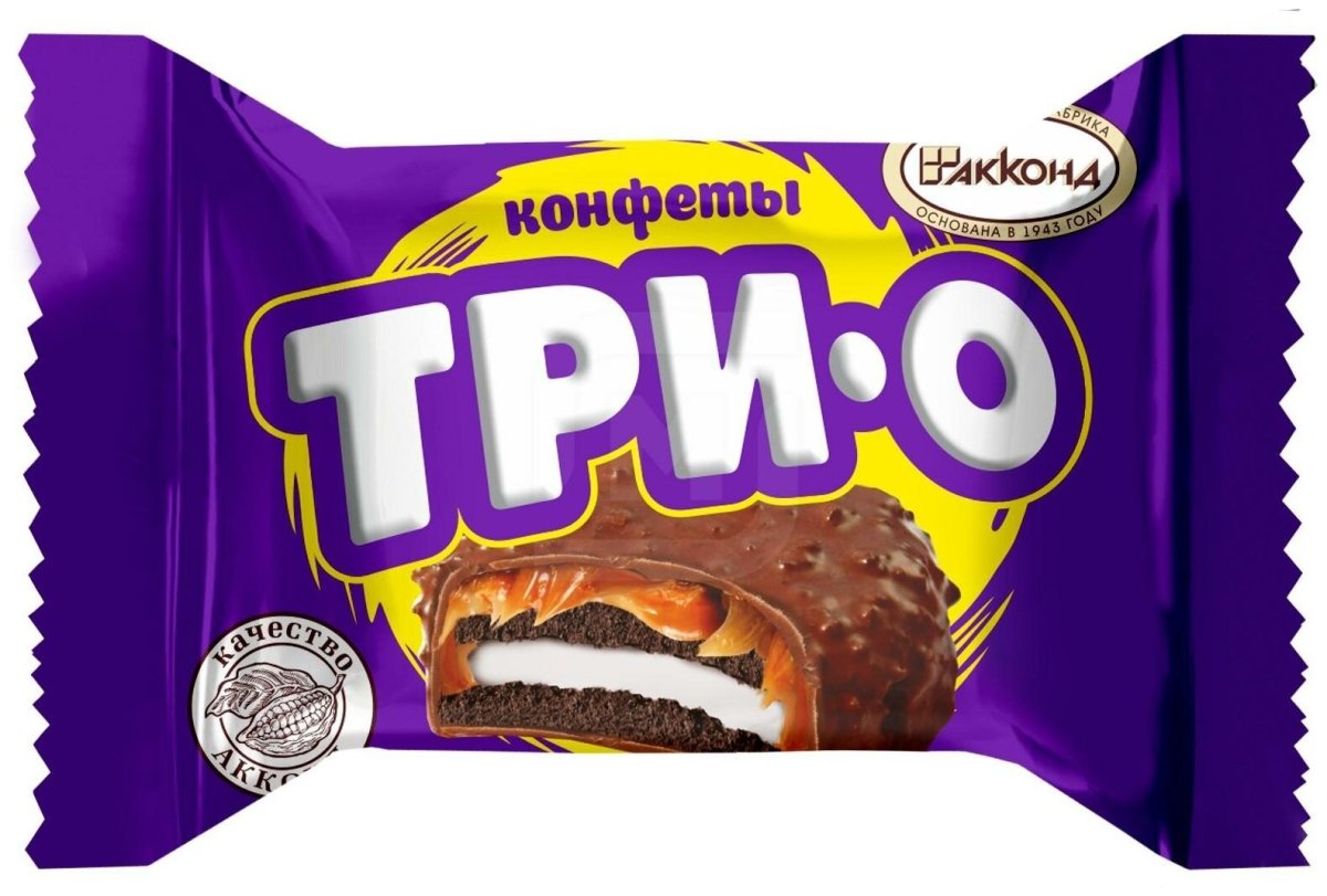 Конфеты Акконд Рулада арахис