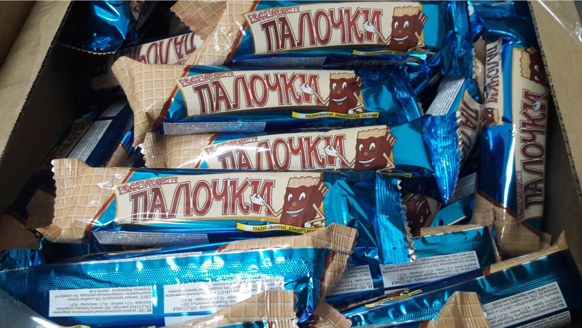 Балаковский Пивкомбинат вафельные палочки