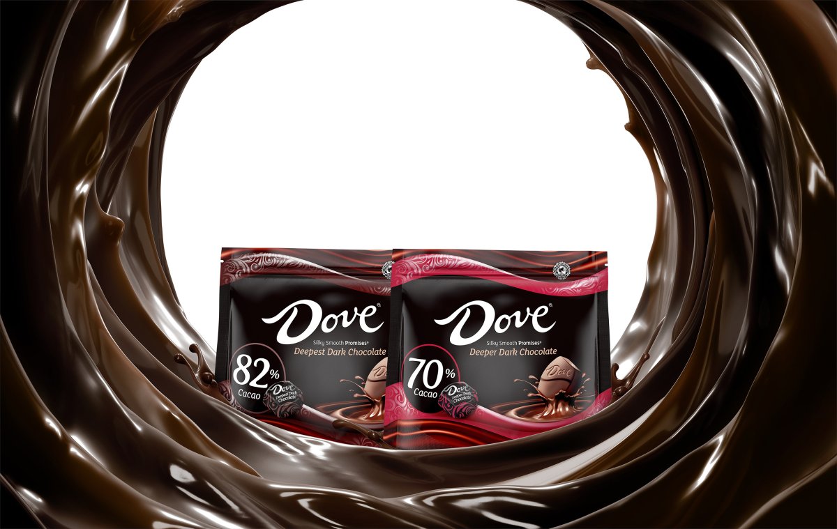 Реклама шоколада dove