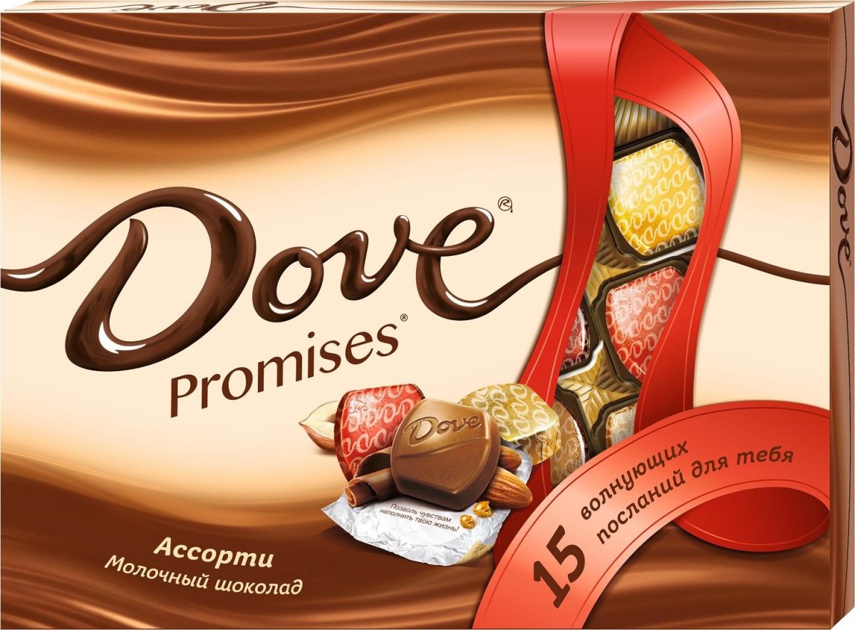 Набор конфет dove Promises ассорти 118г