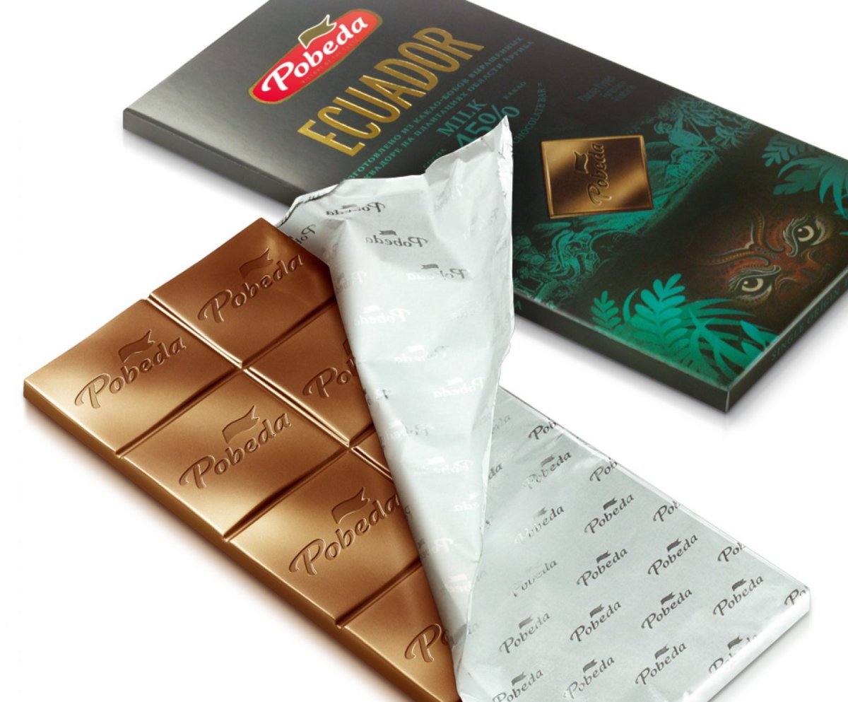 Шоколад победа Горький Колумбия 80% 100г