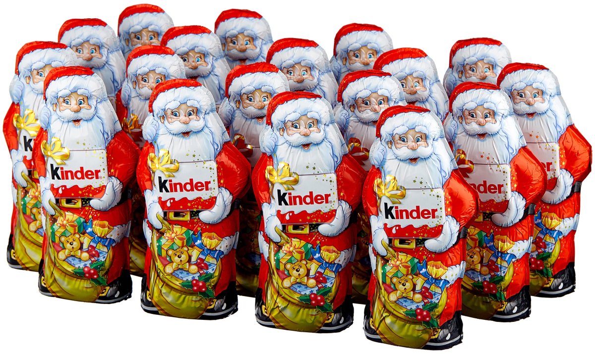 Шоколад kinder дед Мороз