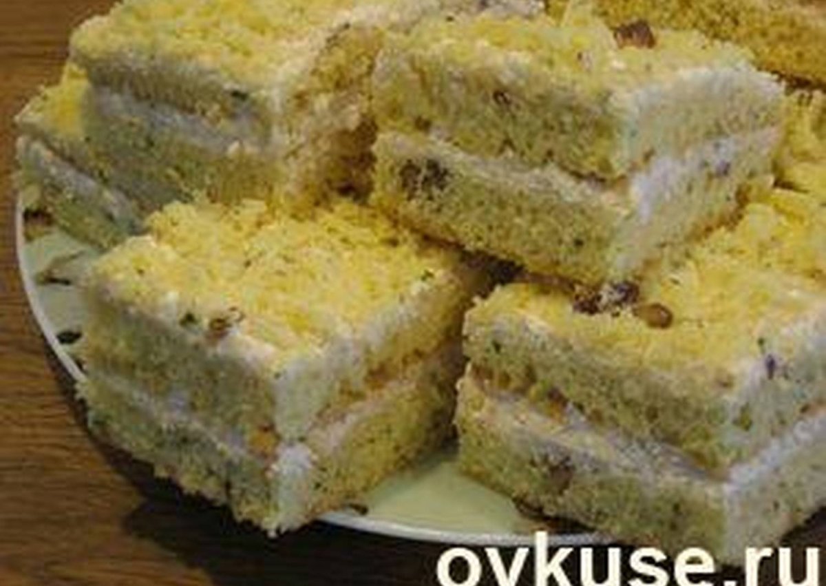 Пышный бисквит в духовке