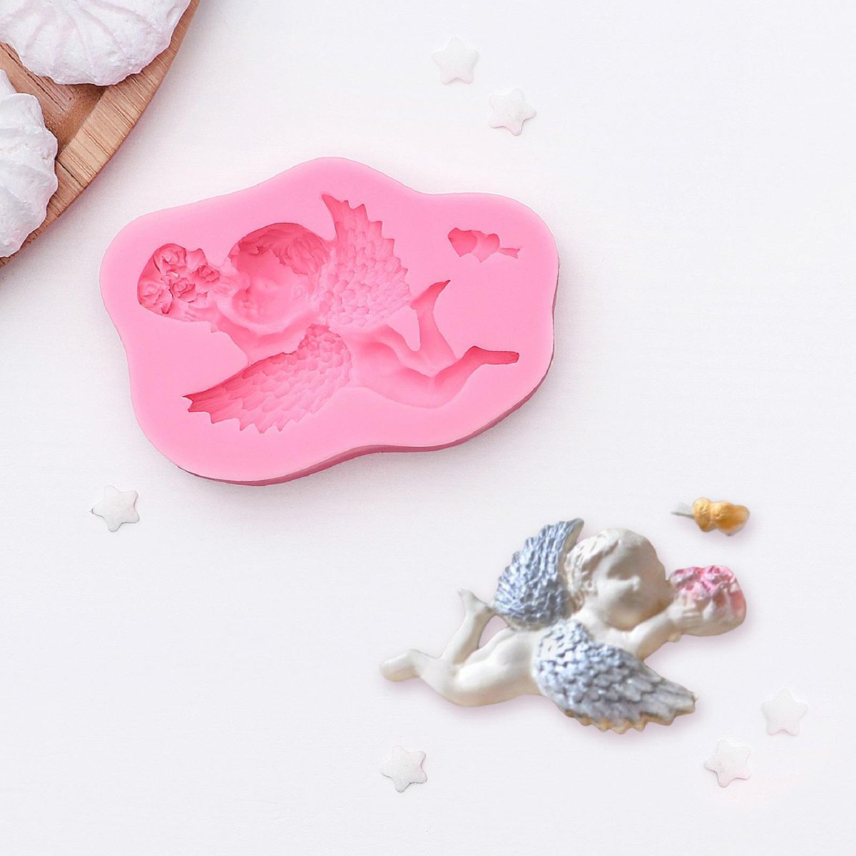 Mold Rose Chocolate роза 3d молд силиконовая
