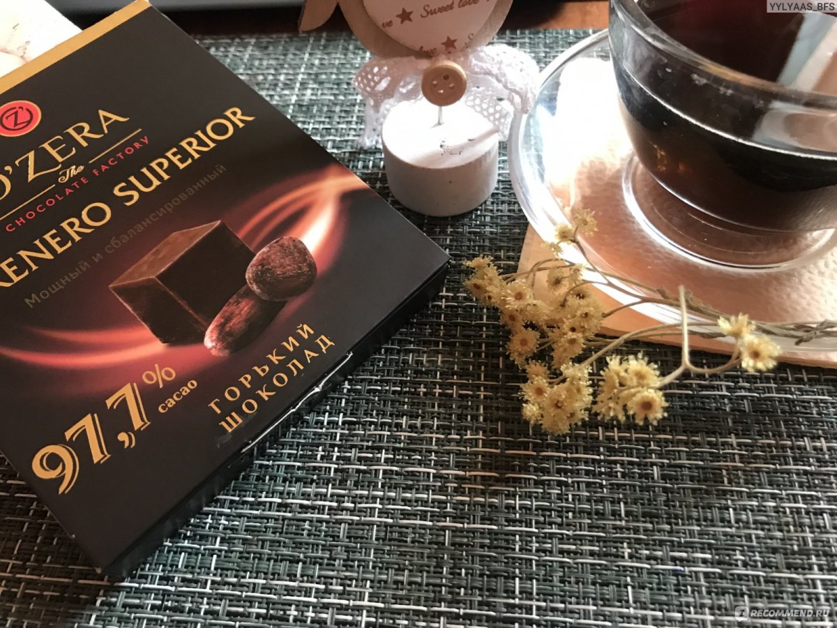 Горький шоколад фирмы