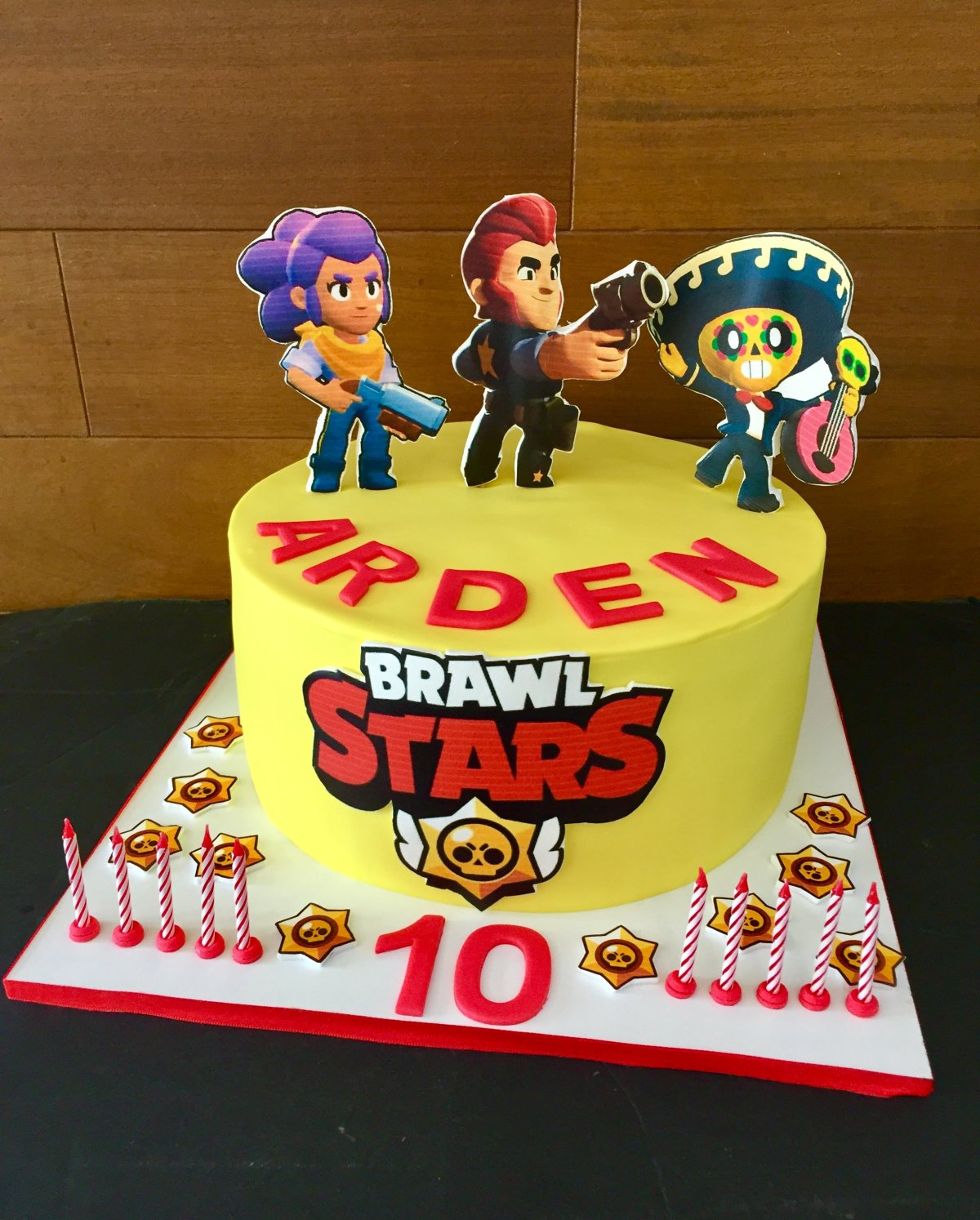 Brawl Stars торт для мальчиков