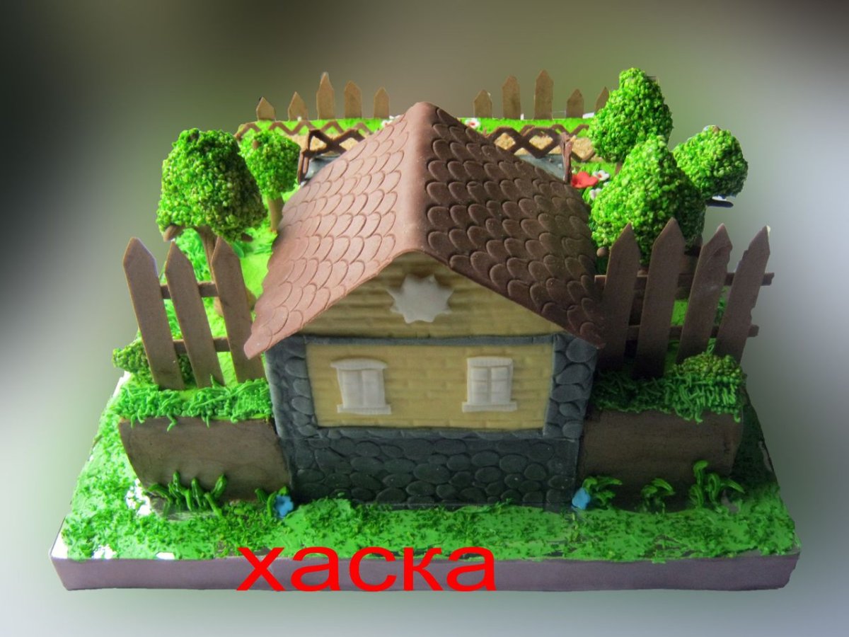 Торт для мальчика ферма