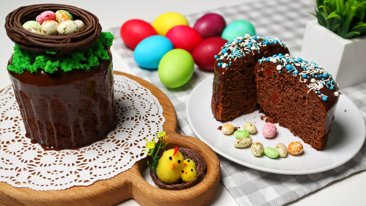 Украшение пасхальных куличей
