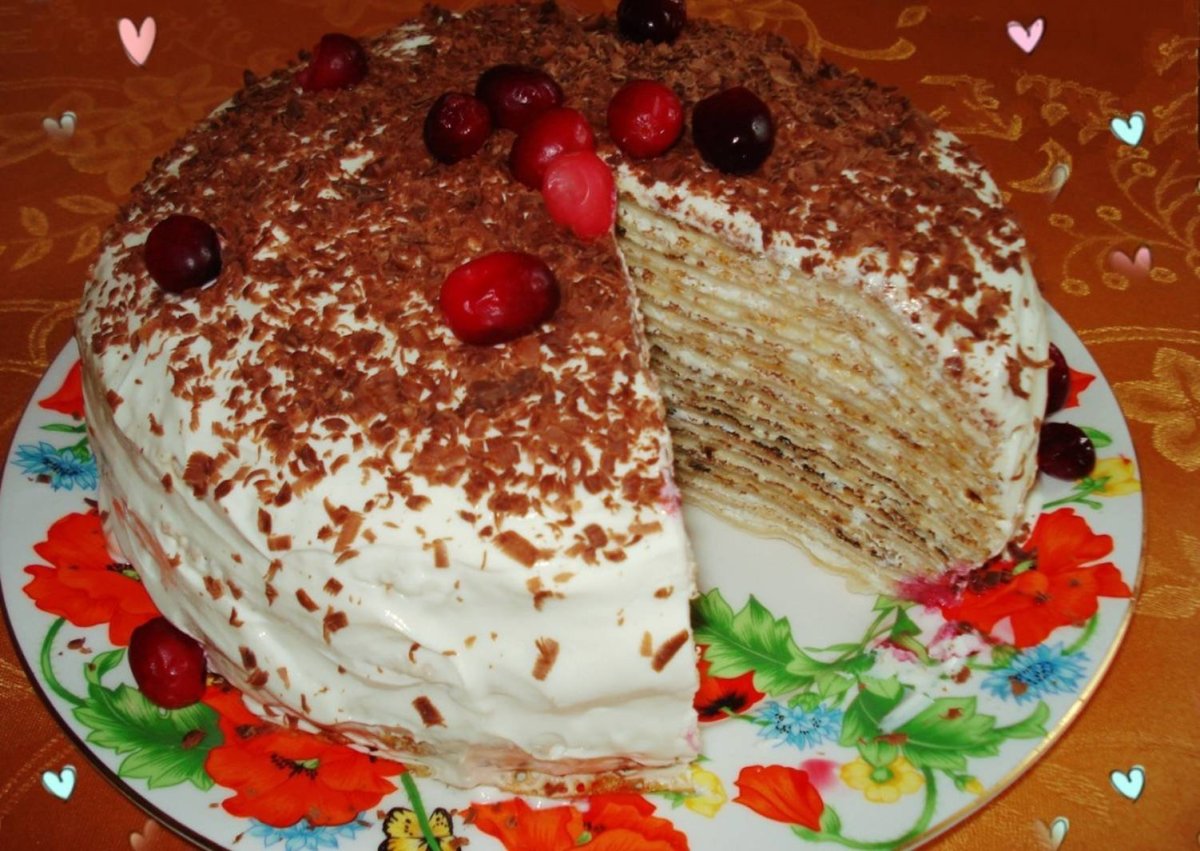 Блинный торт Форне